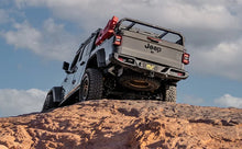 Load image into Gallery viewer, MagnaFlow 20-23 Jeep Gladiator JT 3.6L Overland Series Cat-Back Exhaust - Side View