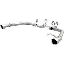 Load image into Gallery viewer, MagnaFlow 2015-2017 Ford Mustang V6 3.7L Race Series Axle Back w/ Dual Polished Tips - Main Product View