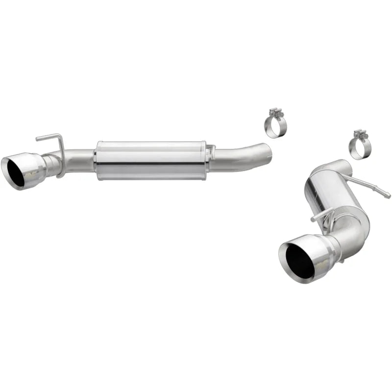 MagnaFlow 2016 Chevy Camaro 6.2L V8 Competition Axle Back w/ Dual Polished Tips - Main Product View