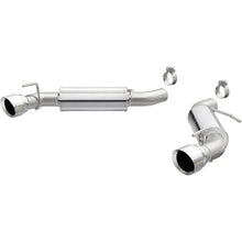 Load image into Gallery viewer, MagnaFlow 2016 Chevy Camaro 6.2L V8 Competition Axle Back w/ Dual Polished Tips - Main Product View