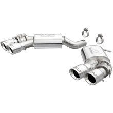 Load image into Gallery viewer, MagnaFlow 2016 Chevy Camaro 6.2L V8 Competition Axle Back w/ Quad Polished Tips - Main Product View