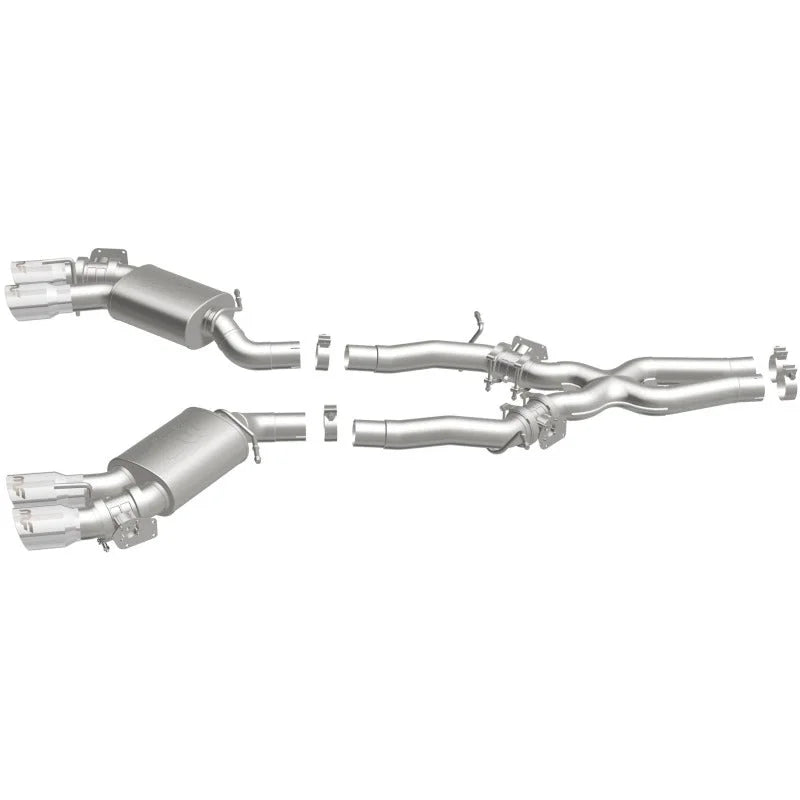 MagnaFlow 2016 Chevy Camaro 6.2L V8 Competition Cat Back w/ Quad Polished Tips - Additional View 10