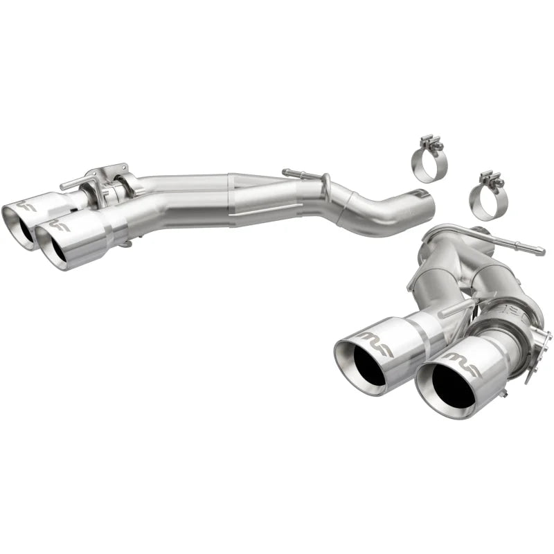 MagnaFlow 2016 Chevy Camaro 6.2L V8 Race Axle Back w/ Quad Polished Tips - Main Product View
