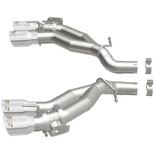 Load image into Gallery viewer, MagnaFlow 2016 Chevy Camaro 6.2L V8 Race Axle Back w/ Quad Polished Tips - Additional View 8