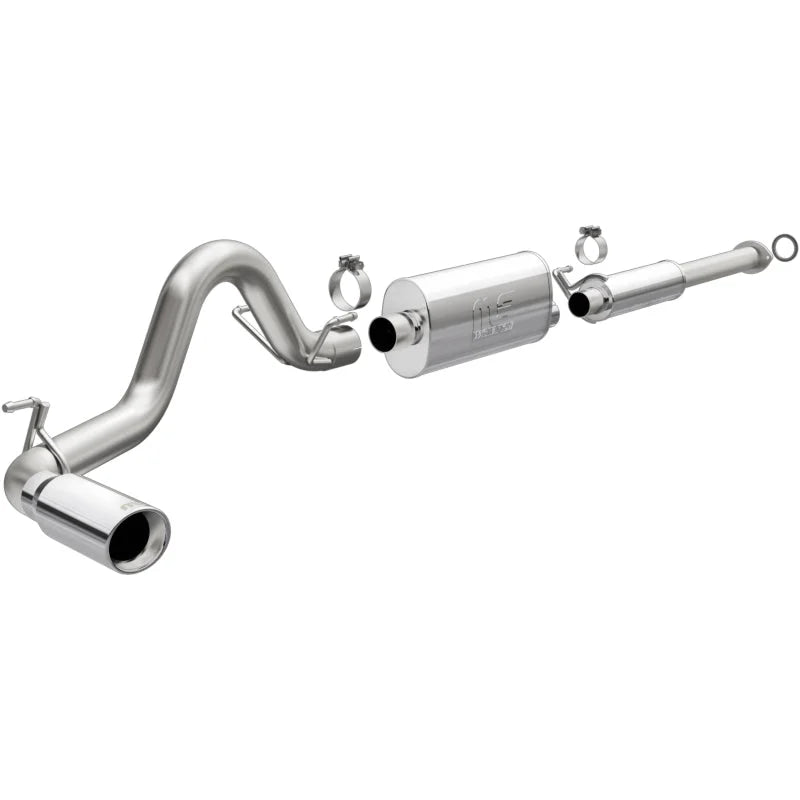 MagnaFlow 2016+ Toyota Tacoma 2.7L 3in Single Passenger Side Rear Exit Cat-Back Exhaust - Main Product View