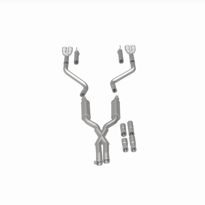 MagnaFlow 2017+ Dodge Challenger 409 SS Polished 3in Quad Tips Cat-Back Exhaust - Additional View 7