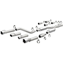 Load image into Gallery viewer, MagnaFlow 2017+ Dodge Charger 409 SS Polished 3in Quad Tips Cat-Back Exhaust - Main Product View