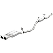 Load image into Gallery viewer, MagnaFlow 2017+ Honda Civic 1.5L 409 SS Single Exit Polished 4.5in Dual Tips Cat-Back Exhaust - Main Product View