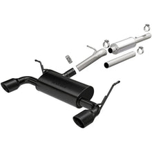 Load image into Gallery viewer, MagnaFlow 2018+ Jeep Wrangler 3.6L 409 SS Dual Split Rear Exit Black Tips Cat-Back Exhaust - Main Product View