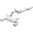 Load image into Gallery viewer, MagnaFlow 2018+ Jeep Wrangler 3.6L 409 SS Dual Split Rear Exit Polished Tips Cat-Back Exhaust - Main Product View
