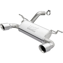 Load image into Gallery viewer, MagnaFlow 2018+ Jeep Wrangler 3.6L Dual Polished Tip Axle-Back Exhaust - Main Product View