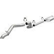 Load image into Gallery viewer, MagnaFlow 2018+ Jeep Wrangler 3.6L SS Driver Side Rear Exit w/o Tip Cat-Back Exhaust - Side View