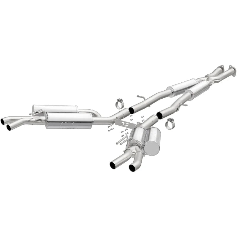 MagnaFlow 2018 Kia Stinger V6 3.3L (Reuse Fascia Tips) Stainless Cat Back Perf Exhaust - Main Product View