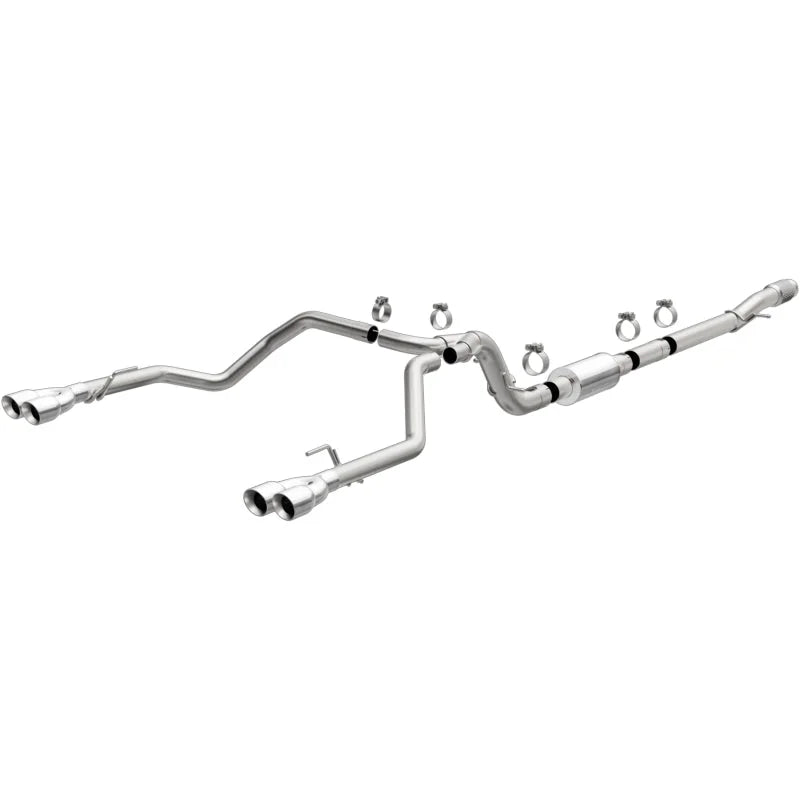 MagnaFlow 2019 Chevrolet Silverado 1500 Quad Exit Polished Stainless Cat-Back Exhaust - Main Product View