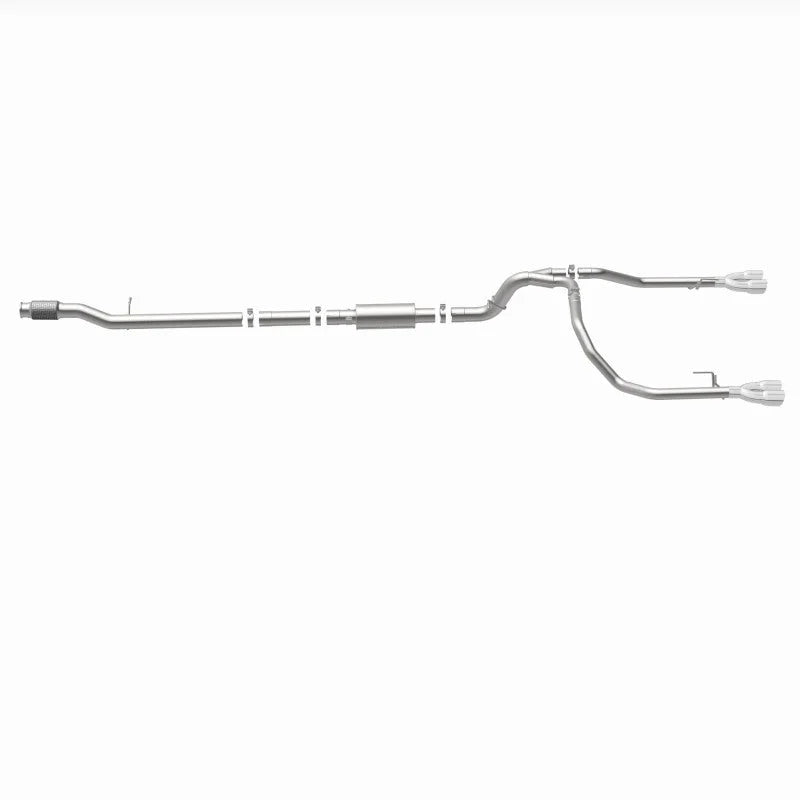MagnaFlow 2019 Chevrolet Silverado 1500 Quad Exit Polished Stainless Cat-Back Exhaust - Additional View 5