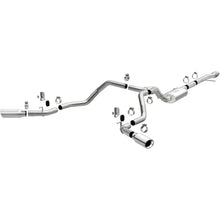 Load image into Gallery viewer, MagnaFlow 2019 Chevy Silverado 1500 V8 5.3L Street Series Dual Split Exit Exhaust w/ Polished Tips - Main Product View
