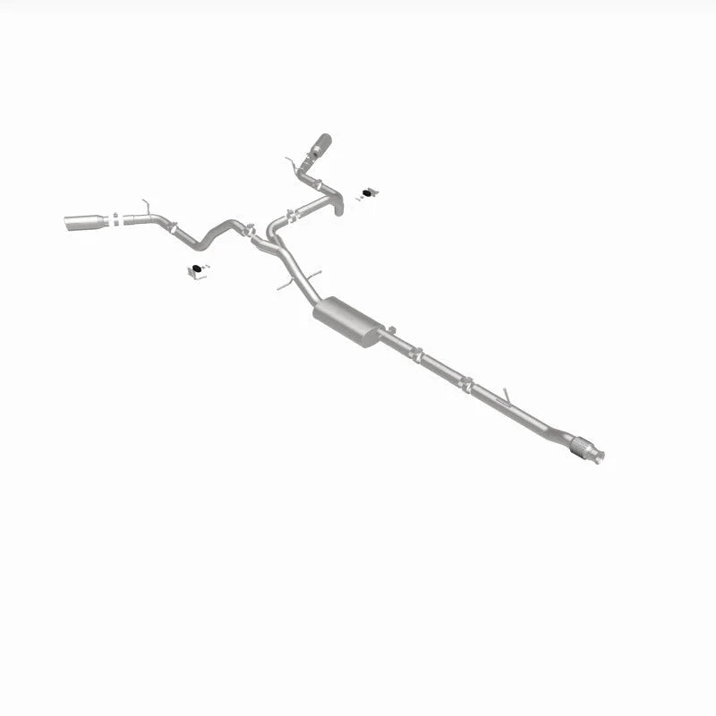 MagnaFlow 2019 Chevy Silverado 1500 V8 5.3L Street Series Dual Split Exit Exhaust w/ Polished Tips - Additional View 7