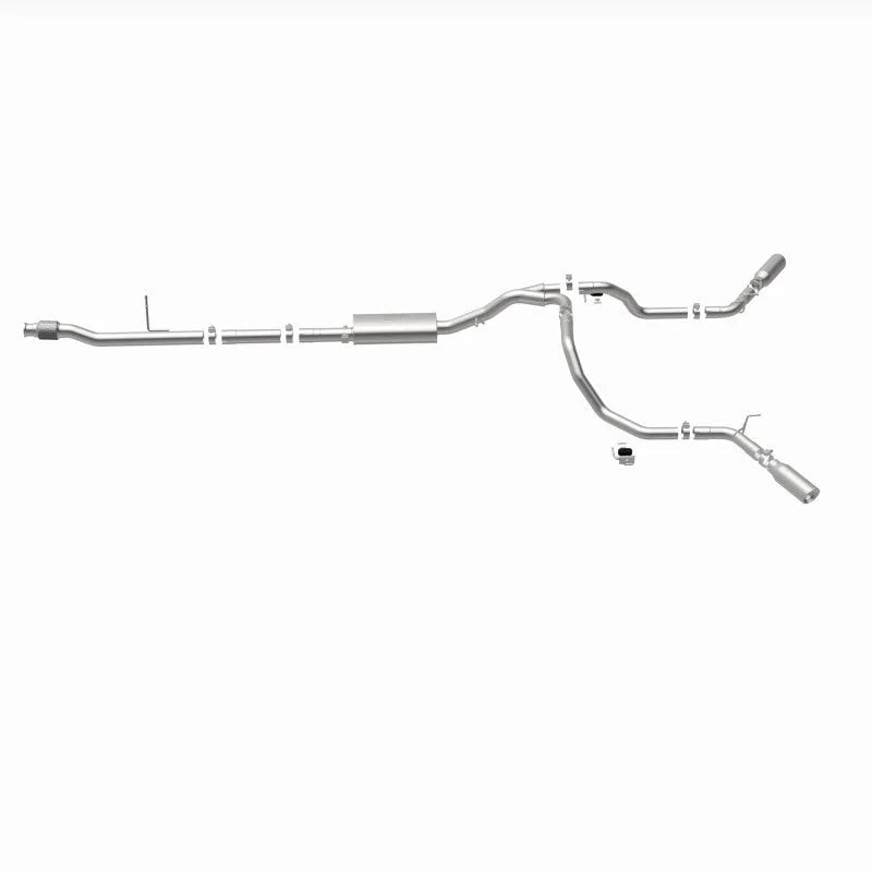 MagnaFlow 2019 Chevy Silverado 1500 V8 5.3L Street Series Dual Split Exit Exhaust w/ Polished Tips - Additional View 10