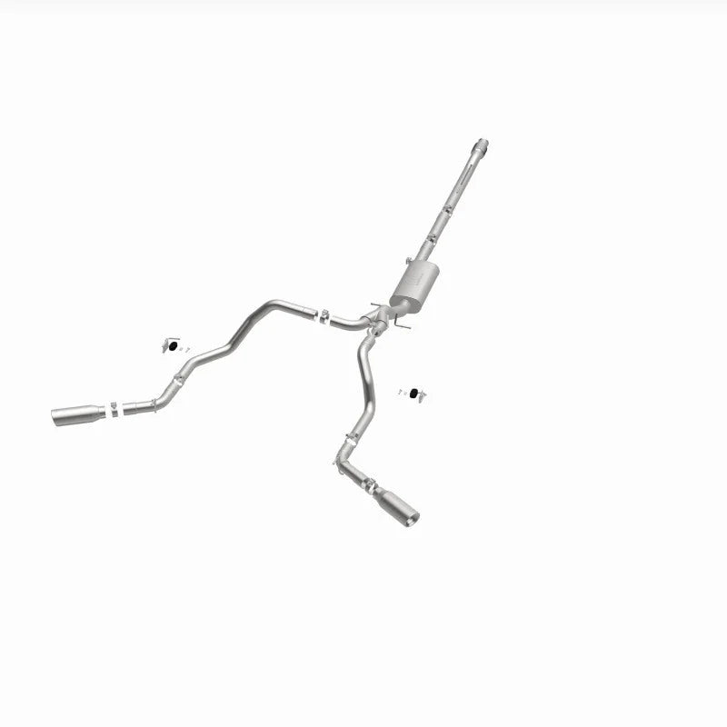 MagnaFlow 2019 Chevy Silverado 1500 V8 5.3L Street Series Dual Split Exit Exhaust w/ Polished Tips - Additional View 16