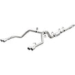 Load image into Gallery viewer, MagnaFlow 2019 Chevy Silverado 1500 V8 5.3L Street Series Quad Split Rear Exhaust w/ Polished Tips - Main Product View