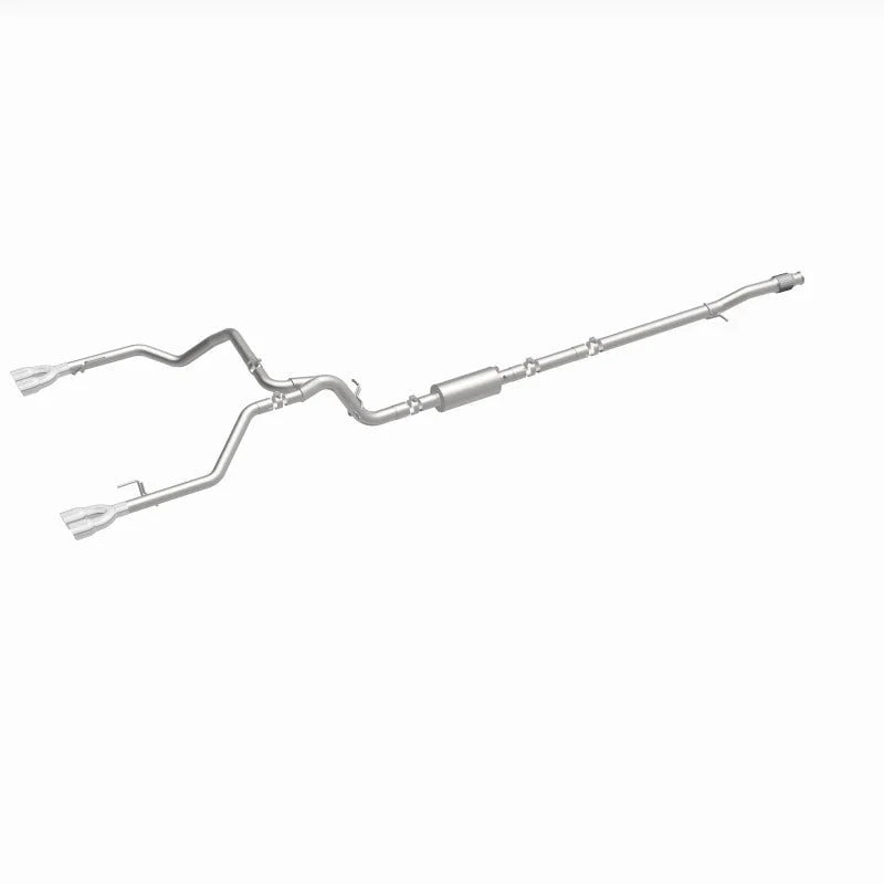 MagnaFlow 2019 Chevy Silverado 1500 V8 5.3L Street Series Quad Split Rear Exhaust w/ Polished Tips - Additional View 8