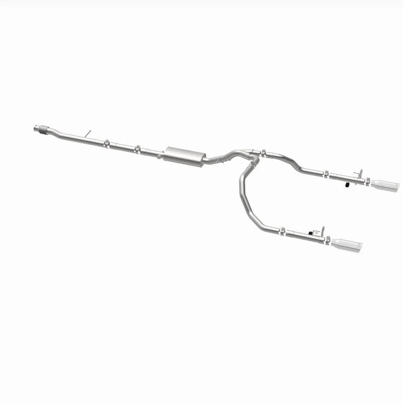 MagnaFlow 2019 Chevy Silverado 1500 V8 5.3L/V6 4.3 Street Series Dual Exit Exhaust w/ Polished Tips - Additional View 12