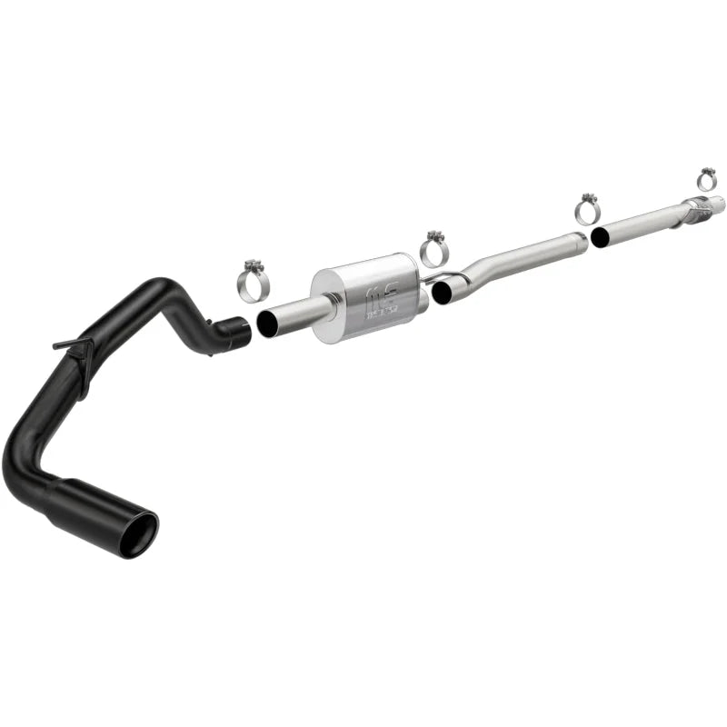 MagnaFlow 2019 Ford Ranger 2.3L Black Coated Stainless Steel Cat-Back Exhaust - Main Product View
