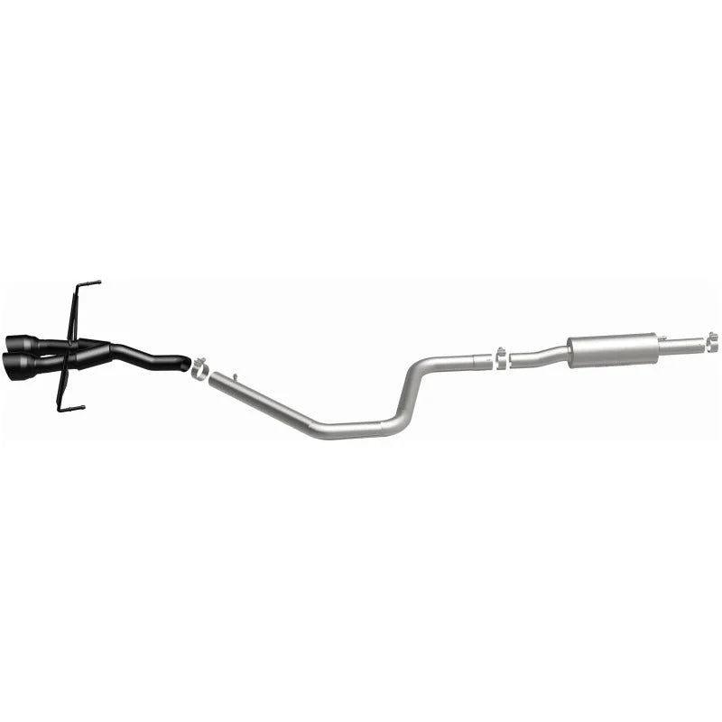 MagnaFlow 2019 Hyundai Veloster 1.6L 2.5in Center Exit Stainless Steel Cat-Back Exhaust w/Blk Tips - Additional View 10
