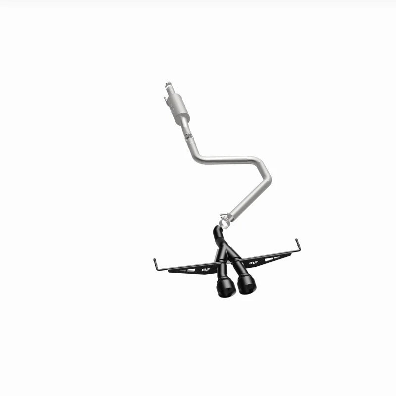 MagnaFlow 2019 Hyundai Veloster 1.6L 2.5in Center Exit Stainless Steel Cat-Back Exhaust w/Blk Tips - Additional View 13