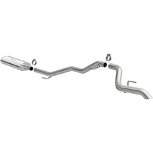 Load image into Gallery viewer, MagnaFlow 2020 Jeep Gladiator 2.5in Rock Crawler Series Single Rear Exit SS Cat-Back Exhaust w/o Tip - Main Product View