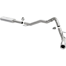 Load image into Gallery viewer, MagnaFlow 2020 Jeep Gladiator 3in Street Series Side Rear Exit Cat-Back Exhaust w/Polished Tips - Side View