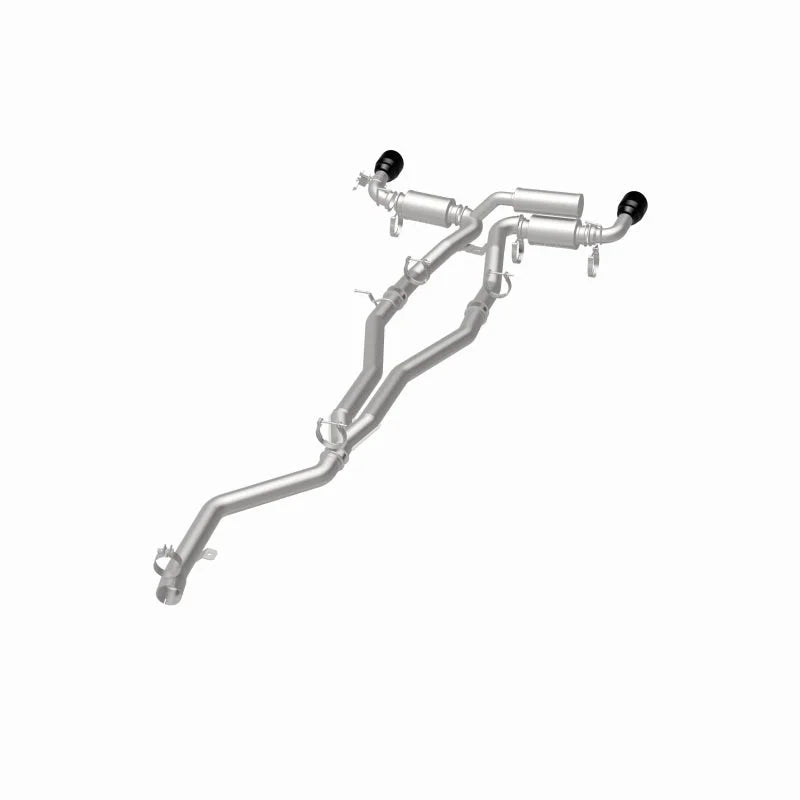 MagnaFlow 2020+ Toyota Supra SPEQ Series Cat-Back Performance Exhaust System w/ Black Chrome Tips - Additional View 5
