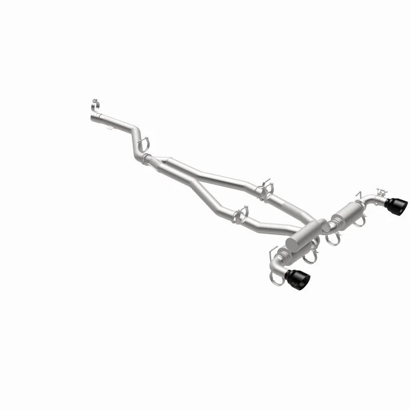 MagnaFlow 2020+ Toyota Supra SPEQ Series Cat-Back Performance Exhaust System w/ Black Chrome Tips - Additional View 9