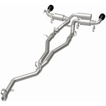 Load image into Gallery viewer, MagnaFlow 2020+ Toyota Supra SPEQ Series Cat-Back Performance Exhaust System w/ Black Chrome Tips - Additional View 12
