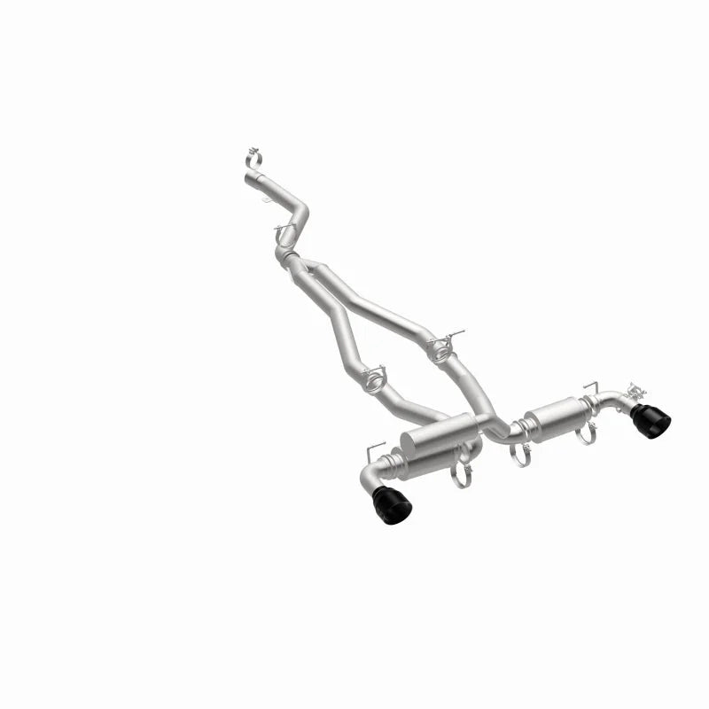 MagnaFlow 2020+ Toyota Supra SPEQ Series Cat-Back Performance Exhaust System w/ Black Chrome Tips - Additional View 16