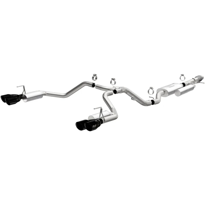 MagnaFlow 2021 Chevrolet Tahoe V8 5.3L Street Series Cat-Back Exhaust - Black Chrome Tips - Main Product View