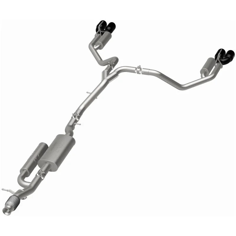 MagnaFlow 2021 Chevrolet Tahoe V8 5.3L Street Series Cat-Back Exhaust - Black Chrome Tips - Additional View 10