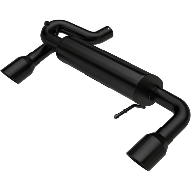 MagnaFlow 2021 Ford Bronco 2.3L I-4 Axle-Back Exhaust w/ Dual Split Rear Style Exit- Black Tips - Main Product View