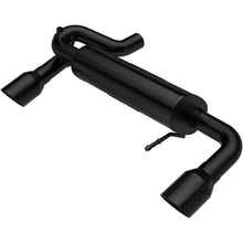 Load image into Gallery viewer, MagnaFlow 2021 Ford Bronco 2.3L I-4 Axle-Back Exhaust w/ Dual Split Rear Style Exit- Black Tips - Main Product View