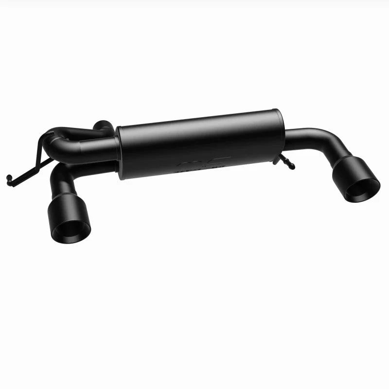 MagnaFlow 2021 Ford Bronco 2.3L I-4 Axle-Back Exhaust w/ Dual Split Rear Style Exit- Black Tips - Additional View 6