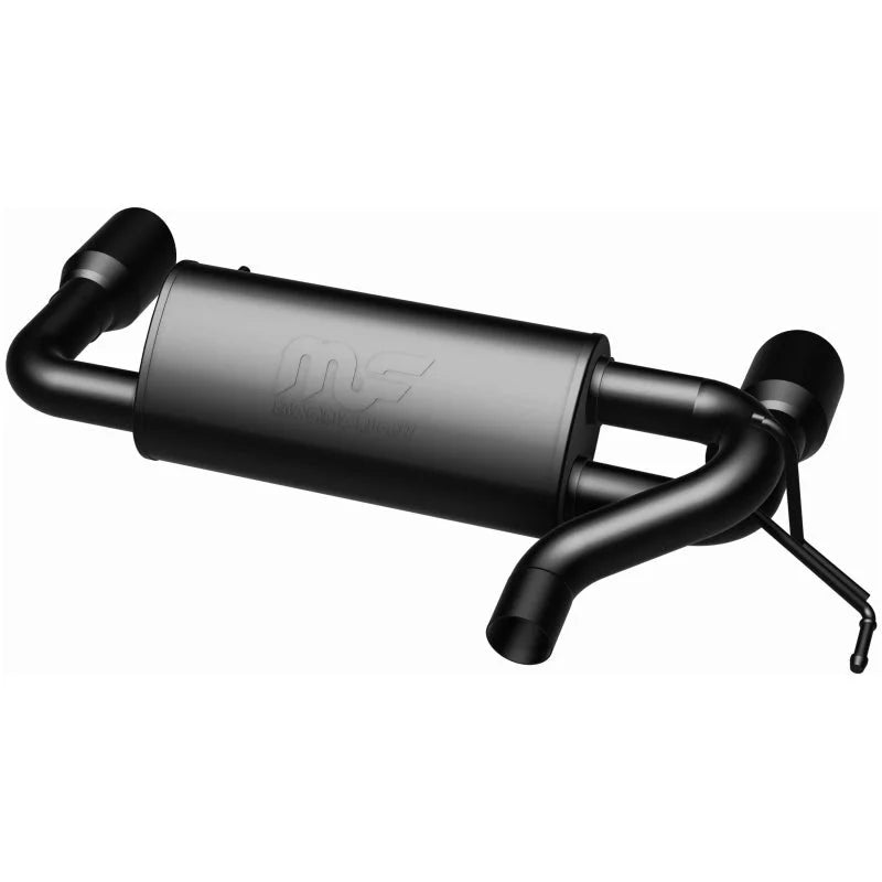 MagnaFlow 2021 Ford Bronco 2.3L I-4 Axle-Back Exhaust w/ Dual Split Rear Style Exit- Black Tips - Additional View 10