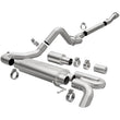 Load image into Gallery viewer, MagnaFlow 2021 Ford Bronco Overland Series Cat-Back Exhaust w/ Single Straight Driver Exit- No Tip - Side View