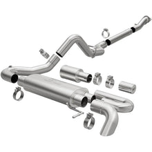 Load image into Gallery viewer, MagnaFlow 2021 Ford Bronco Overland Series Cat-Back Exhaust w/ Single Straight Driver Exit- No Tip - Side View