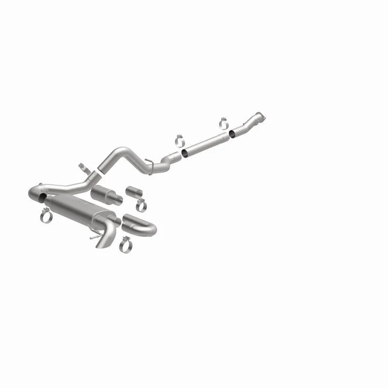 MagnaFlow 2021 Ford Bronco Overland Series Cat-Back Exhaust w/ Single Straight Driver Exit- No Tip - Additional View 14