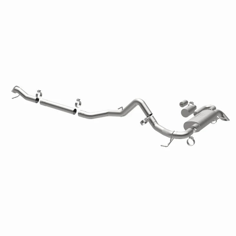 MagnaFlow 2021 Ford Bronco Overland Series Cat-Back Exhaust w/ Single Straight Driver Exit- No Tip - Additional View 16