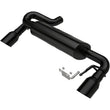 Load image into Gallery viewer, MagnaFlow 2021 Ford Bronco Street Series Axle-Back Exhaust w/ Dual Split Rear Style Exit- Black Tips - Main Product View