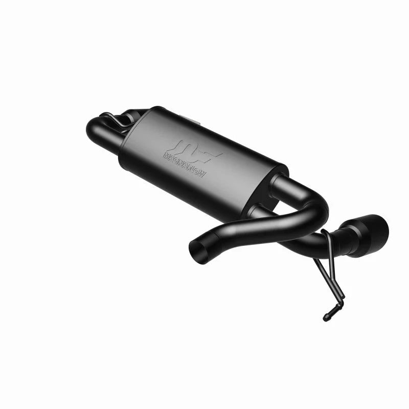MagnaFlow 2021 Ford Bronco Street Series Axle-Back Exhaust w/ Dual Split Rear Style Exit- Black Tips - Additional View 6