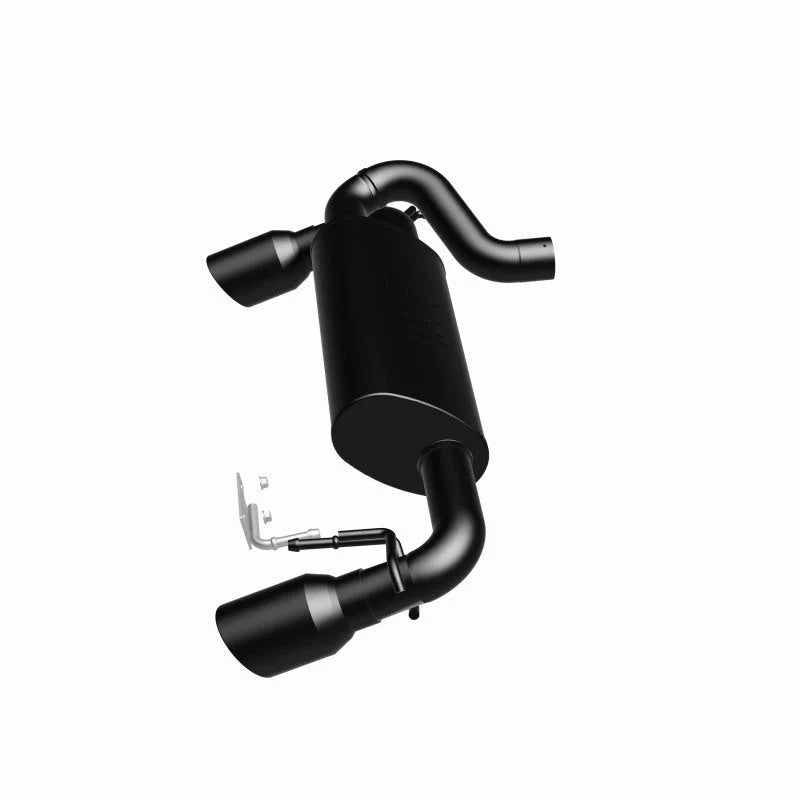 MagnaFlow 2021 Ford Bronco Street Series Axle-Back Exhaust w/ Dual Split Rear Style Exit- Black Tips - Additional View 7