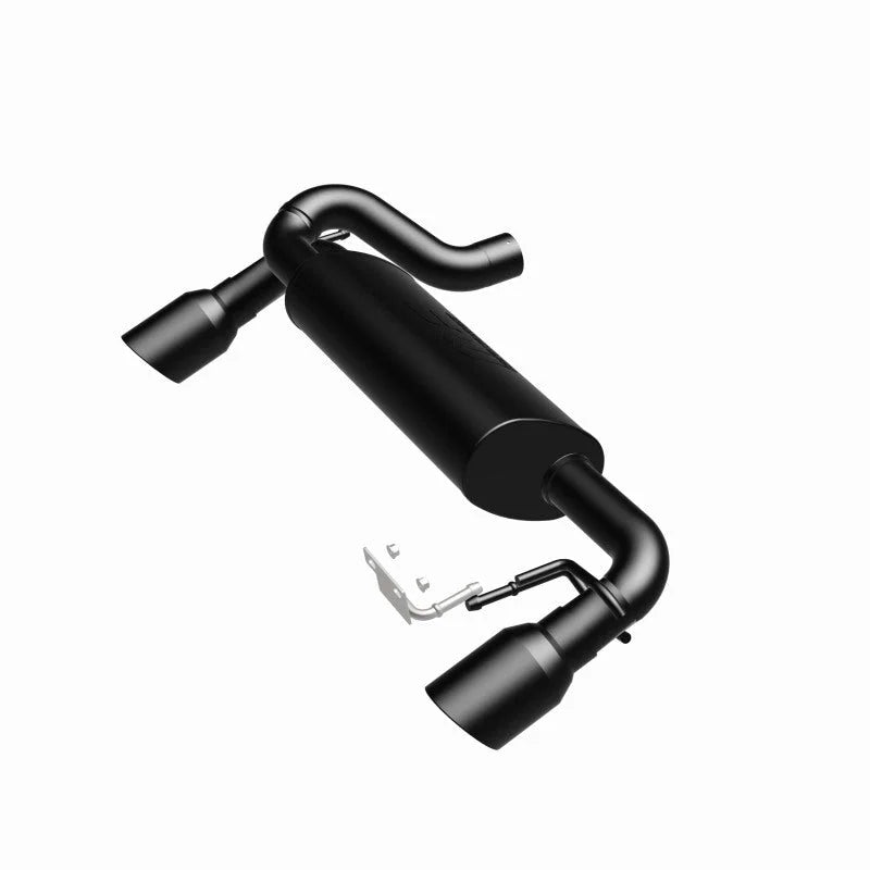 MagnaFlow 2021 Ford Bronco Street Series Axle-Back Exhaust w/ Dual Split Rear Style Exit- Black Tips - Additional View 13
