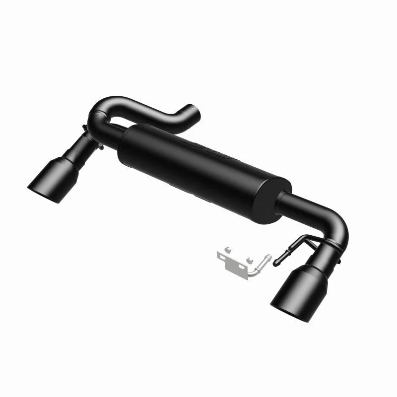 MagnaFlow 2021 Ford Bronco Street Series Axle-Back Exhaust w/ Dual Split Rear Style Exit- Black Tips - Additional View 14